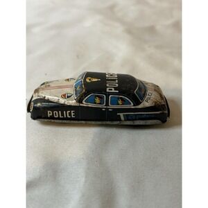 Vintage Nakamura Tin Litho 1960's Japan Police Car PD LEO